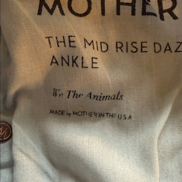 MOTHER The Mid Rise Dazzler Ankle in We the Animals color - Picture 4 of 9
